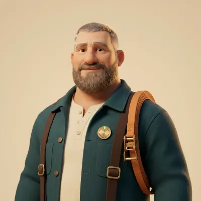 Tucker — transport (drawn portrait)